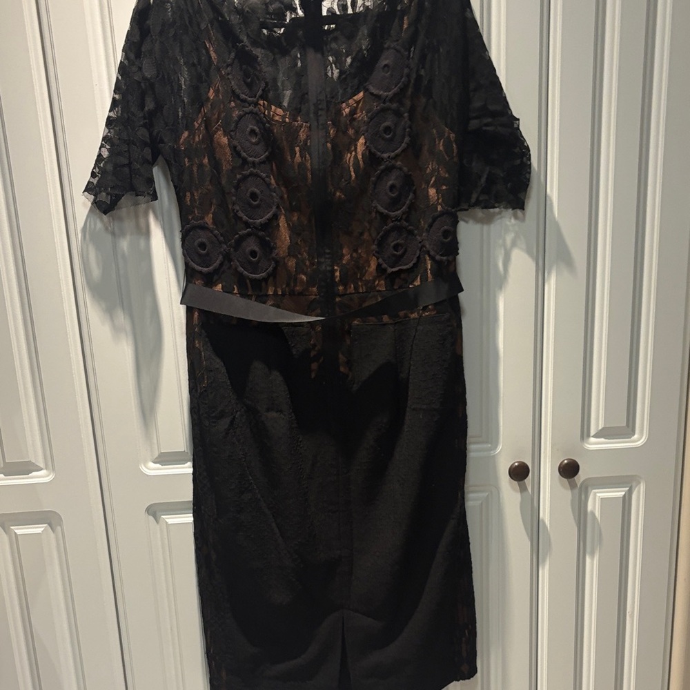 Byron Lars Black Lace Dress - Picture 3 of 3